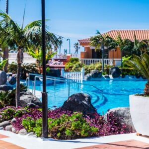 Terraza Complejo Tenerife Royal Garden