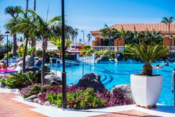 Terraza Complejo Tenerife Royal Garden