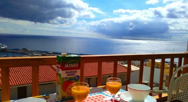 Los Cristianos Ocean view over Los Cristianos