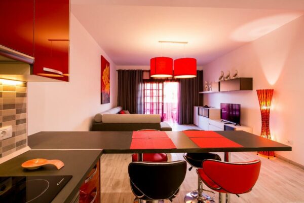 Parking gratuito Spacious & Stylish apartment Los Cristianos Terraza Traslado aeropuerto Carretera General Tf-