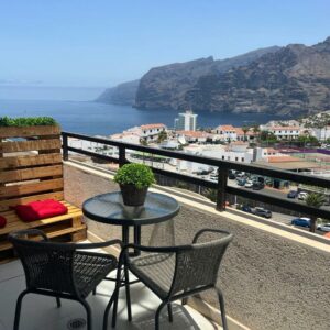 Studio with fantastic sea view in Los Gigantes Puerto de Santiago Wi-Fi gratuito