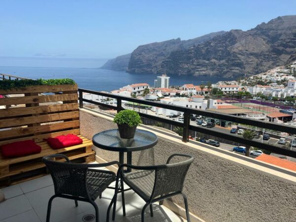 Studio with fantastic sea view in Los Gigantes Puerto de Santiago Wi-Fi gratuito