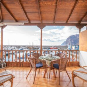 Apartamento con vistas en Los Gigantes Habitaciones libres de humo Puerto de Santiago Wi-Fi gratuito los gulos