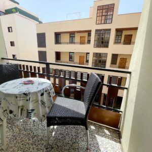 Los Cristianos Habitaciones libres de humo Apartamento Canarias Terraza Avenida de Suecia