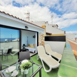 Puerto de la Cruz Summer Breeze Penthouse Terraza Habitaciones libres de humo Wi-Fi gratuito Calle Mequinez Ático