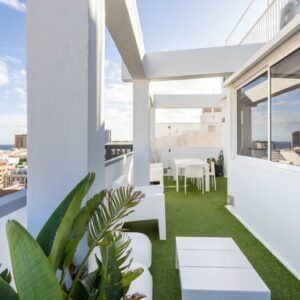 Terraza Home2Book Spectacular Attic With Sea & Anaga Views Habitaciones libres de humo Santa Cruz de TenerifePlayas Wi-Fi gratuito Santa Cruz de Tenerife