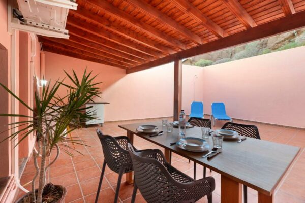 Terraza Beautiful Casa Paula Playa de las MaretasFirst line Parking gratuito Calle San Francisco  Playa De Las Maretas