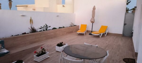 Adaptado personas de movilidad reducida La casita Santa Cruz de TenerifePlayas Terraza