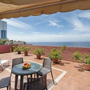 Habitaciones libres de humo Bonito apart sea view playa jardin