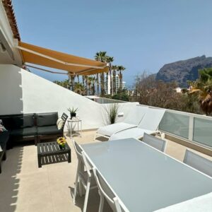 Habitaciones libres de humo New renovated appartment with beautiful view on cliffs and sea Parking gratuito Puerto de Santiago