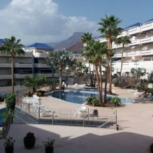 Piscina Playa Graciosa Apartment Los Cristianos Terraza