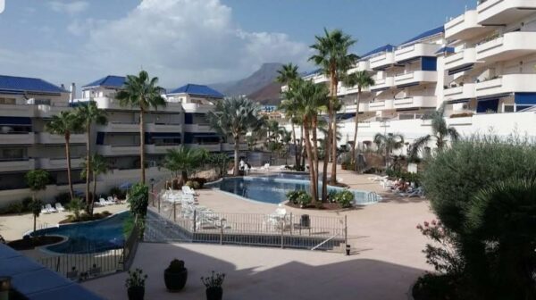 Piscina Playa Graciosa Apartment Los Cristianos Terraza