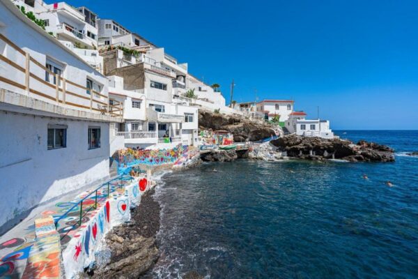 Santa Cruz de TenerifePlayas Habitaciones libres de humo Terraza Beach house with ocean view Traslado aeropuerto Camino de La Puntilla