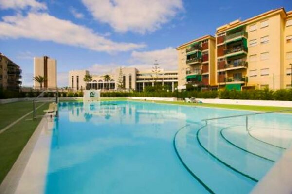 Apartment in Cristimar Complex Habitaciones para familias Los Cristianos Terraza Avenida Juan Carlos I